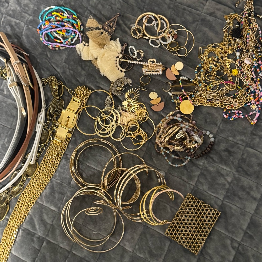 Jewelry Bundle lot mostly stainless steel